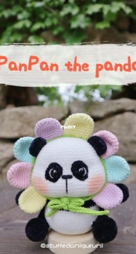 khanh phung crochet - Stuffed Amigurumi - Stuffed Kapi - Khánh Phụng - Mary Nguyen - Panpan the panda