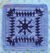 Donna Kay Lacey - Raindrop Block