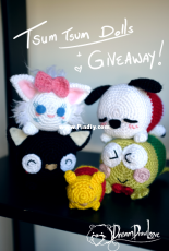 Dream Draw Love - Nalee Bailey -  Tsum Tsum Dolls - Free