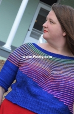 Canna Sweater by Erica Kempf Broughton