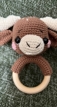 Toys by Inna Chi - Inna Chi Hm - Inna Chibinova - Chybinova - Moose Rattle