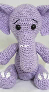 Happy Hook Designs - Megan Alameda - Ella The Elegant Elephant - Free