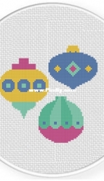 Daily  Cross Stitch - Festive Ornaments