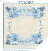 Crafty Ribbons - Square - Silk ribbons embroidery