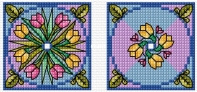 Tulip Biscornu by Durene Jones - Free