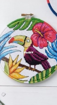 Anchor 0022500-000010-06 - Toucan Hoop by Heather Nugent - Free