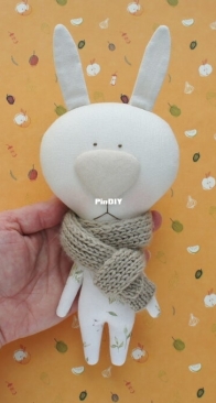 Tashaolivitoys - Stuffed Rabbit sewing pattern - English