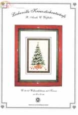 Liebevolle Kreuzstichentwurfe LKE W-16-02 - Weihnachtsbaum Mit Kerzen