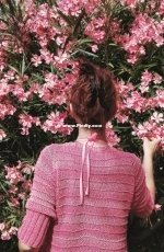 Pink Grapefruits by Alessia & Fabia Taverna - Knitting For Breakfast - English French Italian Spanish