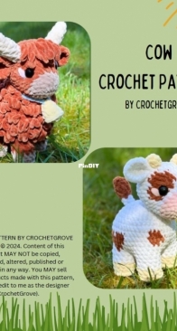 Crochet Grove - Anabelle Mcelhaney - Cow