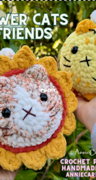 Annie Carraway Art / Handmade by Annie - Annie Carraway - Flower Cats and Friends