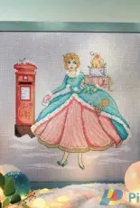 Festive Delivery by Shannon Wasilief from Cross Stitch Collection 269 XSD