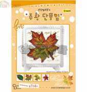 Cross Design  (Dome) S7049 - Maple Leaf