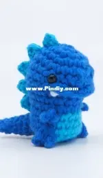 Club Crochet - Louies Loops - Louis Mensinger - T-Rex Amigurumi