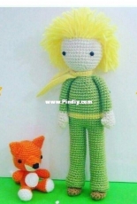 Conmismanoss - Susana Villalobos - The Little prince and the fox - Spanish