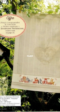Creation de Point de Croix_May/Jun 2015 - LBP - Torchon Petit Matous  XSD+PCS