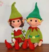 AmigurumiBB - Vanja Grundmann - Christmas Elves - Free