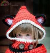 Nittin Ninja - Fox Hooded Cowl - free