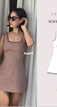 Rosys Patterns - Lauri Dress - Sizes XXS-2XL