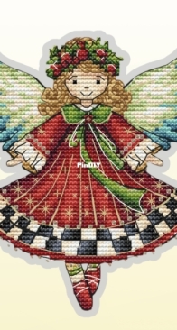 XFreeStitch - Christmas Angel 2 by Svitlana Hrybach