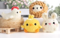 Lyra Lune Softies - Lyra Lune Designs - Ruxandra Dumitrascu - Farm Critters