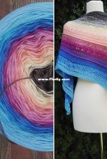 Colorful Love Made - Martina Šupová - Magic Shawl Heaven - German