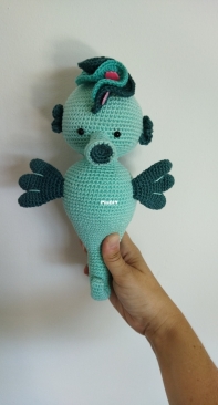 Amigumi treasures 2 - Erinna Lee : Mackensie the seahorse