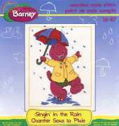 Janlynn 16-87 Barney - Singinin the Rain