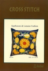 Anchor AD 218 - Sunflowers & Lemons Cushion
