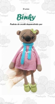 Dudzi Toys - Inna Devyaten - Binky The Bear in Dress - Portuguese - Translated