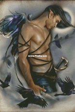 HAED HAECHGH 1237 Raven by Cherie Gerhardt