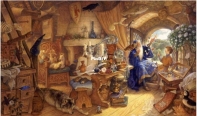 HAED - HAESG007 Merlin and Arthur - (Large Format) by Scott Gustafson