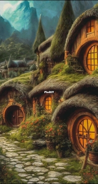 The Cheshire Cats Designs - Hobbiton