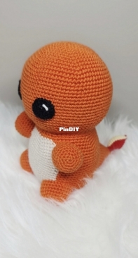 Panda Crocheting - Marthe B Cun - Charmander - Free