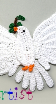 Home Artist - Dove Peace Applique - Free