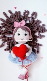 Amigurushka Gifts - Tatiana Sheremetyeva / Tatyana Sheremeteva - Doll for Valentines Day