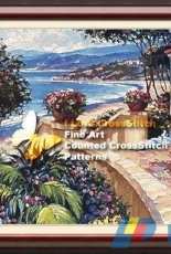 I Love CrossStitch ILCS HB-001 - Promenade to the Sea
