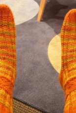Autumnal Socks by Sara Morris -English-Free