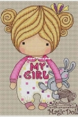 EB Design Magic Dolls - Girl in Pajamas by Mila Vozhd and Ekaterina Gafenko