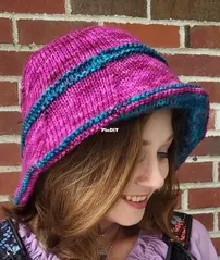Flip Bucket  Hat by Victoria Myers - Updated