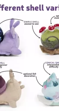 Sew Desu Ne? - Choly Knight - Snail Plush