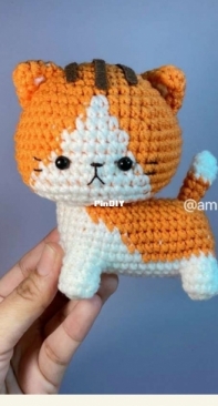 Ami Mom Doll - Tabby Kitten