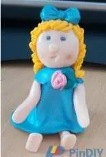 blue doll
