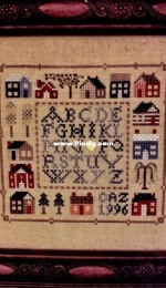 The Drawn Thread - Twelve 12 Houses Sampler