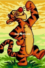 Tigger from "Winnie the Pooh" by Aslynn Foreignet