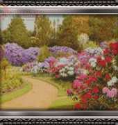 Grans Stitch Niche - Rhododendron Pathway (Free)