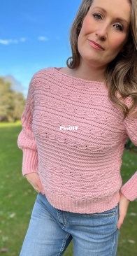 HanJan Crochet - Hannah Cross - Deidra Sweater