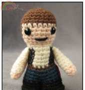 Lucy Ravenscar - Star Wars Mini Amigurumi Han Solo