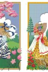 Seasonal Scenes by Sheila Hudson from Cross Stitch Collection 102, 104, 108, 111