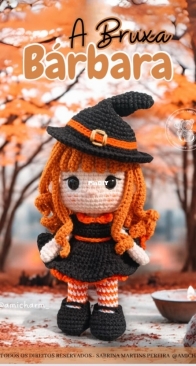 AmiCharm - Sabrina Martins Pereira - Witch - A Bruxa Bárbara - Portuguese